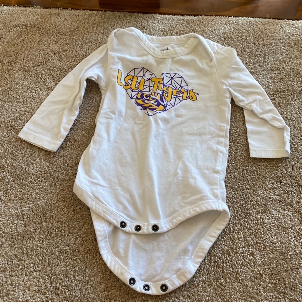 LSU onesie